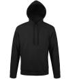 47101 Unisex Snake Hooded Sweatshirt Black colour image